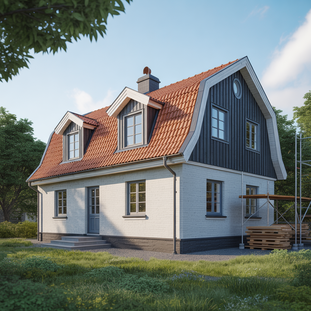 5.Lyckas med renovering av mansardtak smarta losningar och materialval